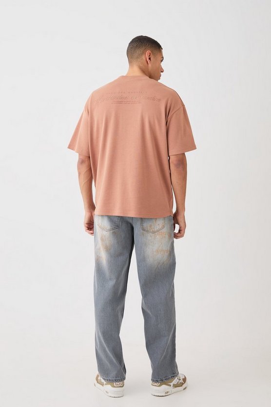Oversize T-Shirt mit Print