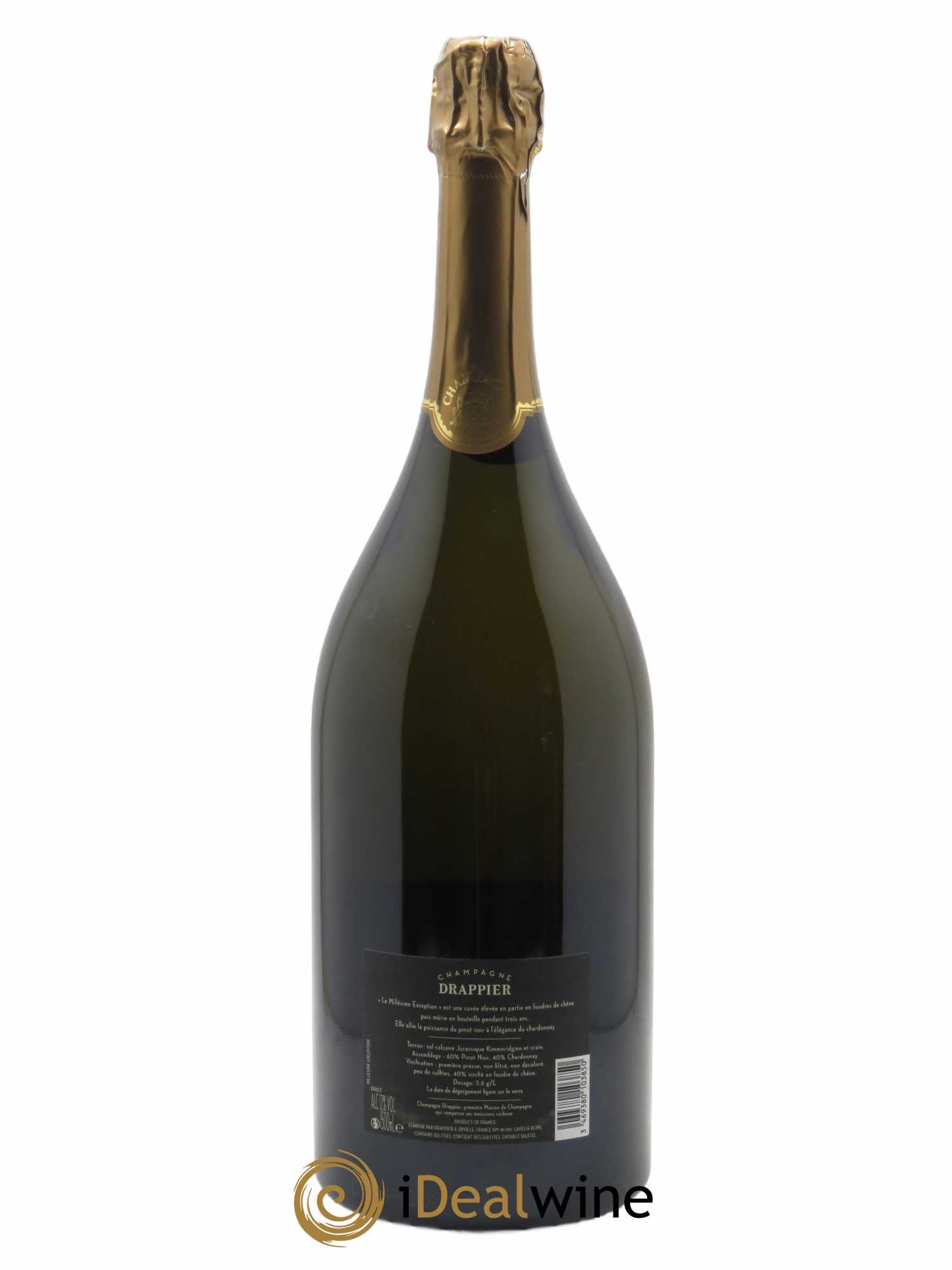 Millésime Exception Drappier  2015 - Lot de 1 Magnum