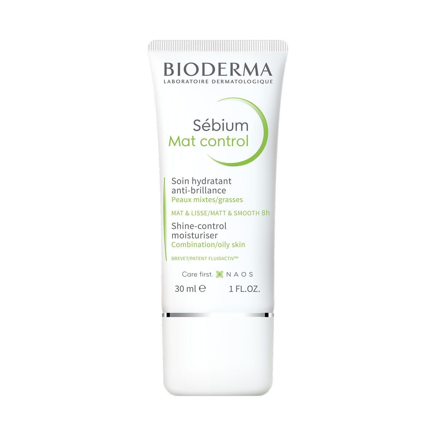 Bioderma Sébium Mat Control Soin Hydratant Anti-Brillance - Peaux Sensibles Mixtes à Grasses 30 ml