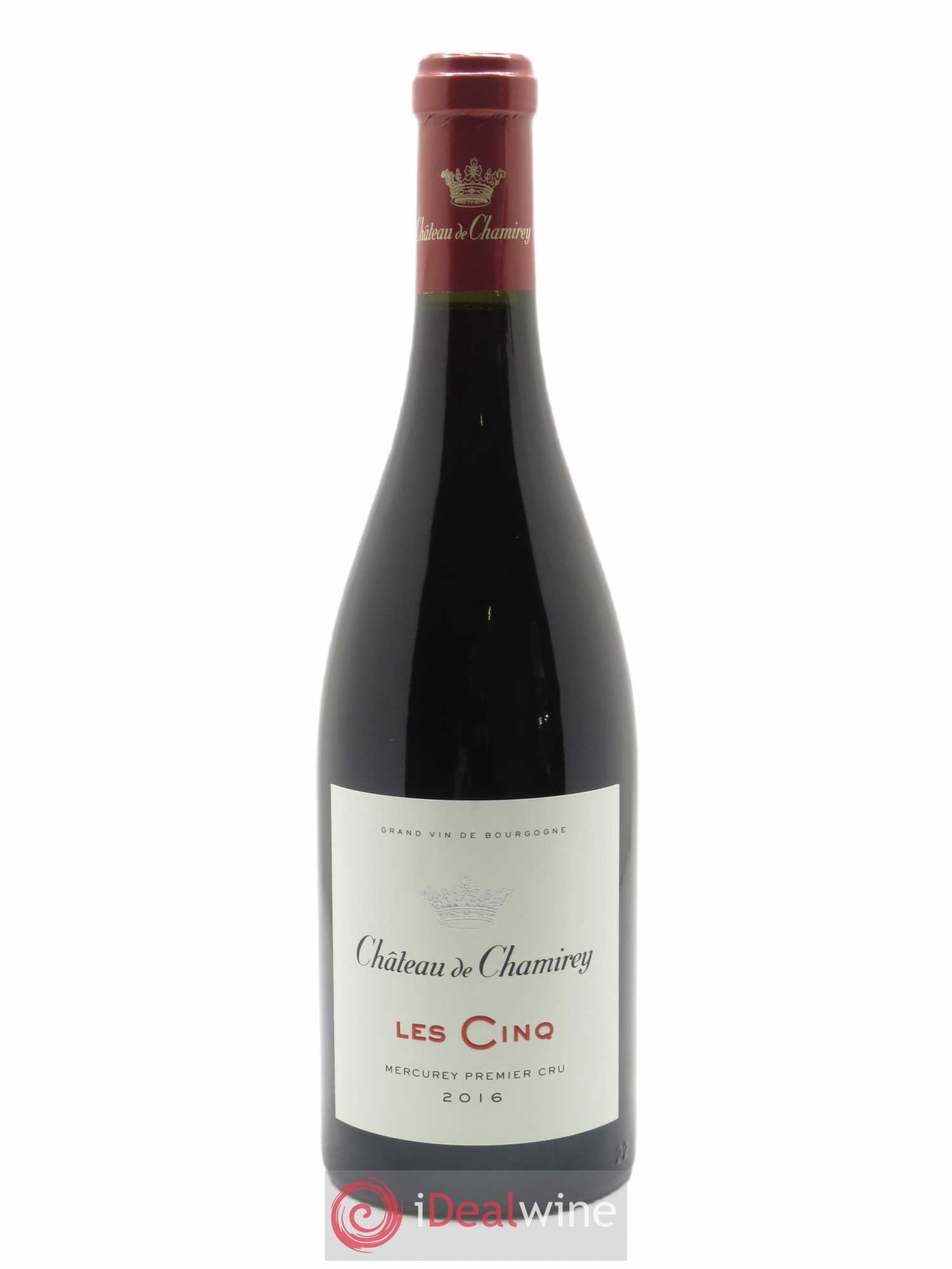Mercurey 1er Cru Les Cinq Château de Chamirey  2016 - Lot de 1 Bouteille