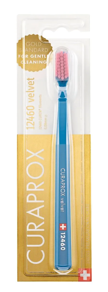 Curaprox CS 12460 Velvet - dantų šepetėlis 1 vnt.