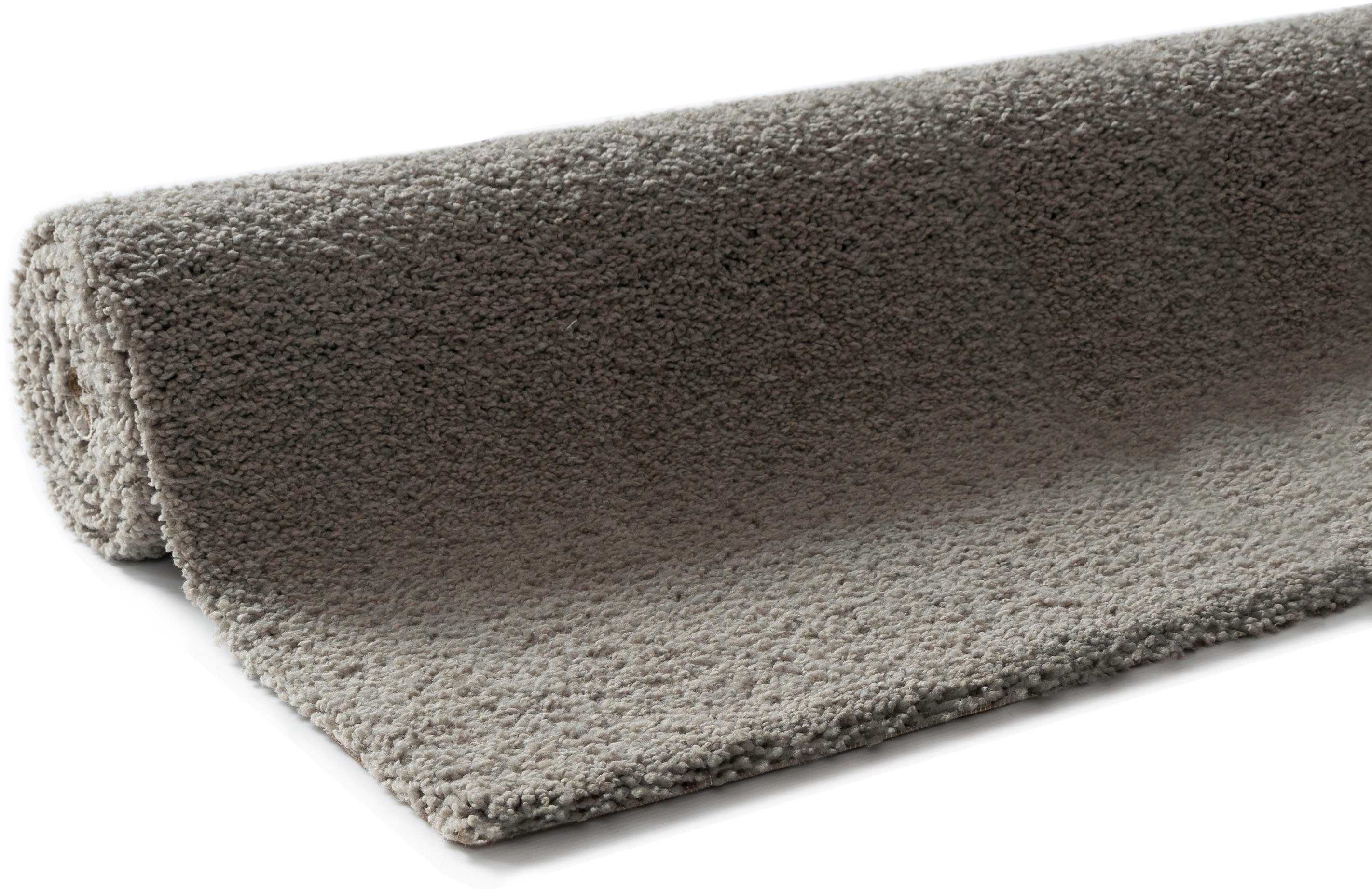 Hochflor-Läufer Ilvi, andas, rechteckig, Höhe: 31 mm, extra flauschig, Mikrofaser, Läufer, Brücke, einfarbig, weich