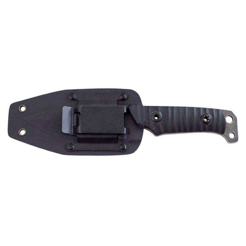 Uzi Shomer Knife Fixed Black