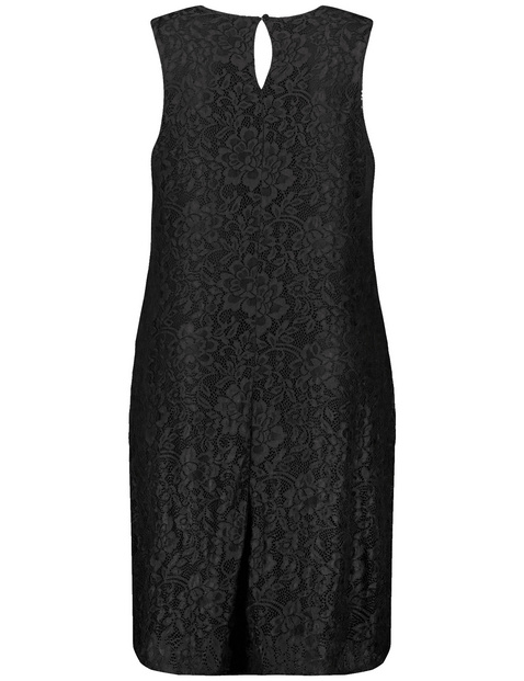 Ärmelloses Spitzenkleid mit Stretchkomfort