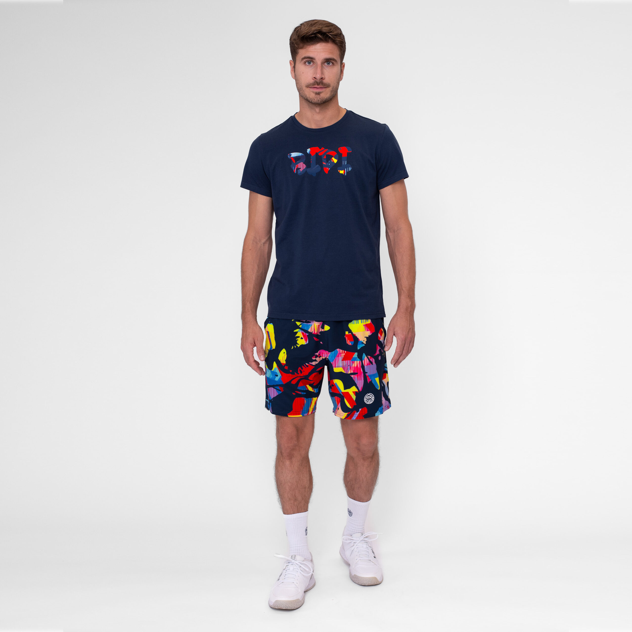 Wild Arts Chill T-Shirt Herren - Dunkelblau, Mehrfarbig