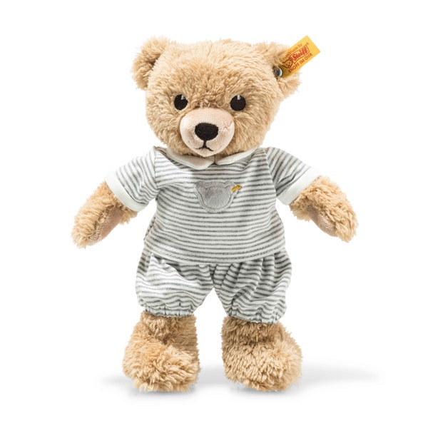 Schlaf-gut-Bär, 25 cm, hellgrau