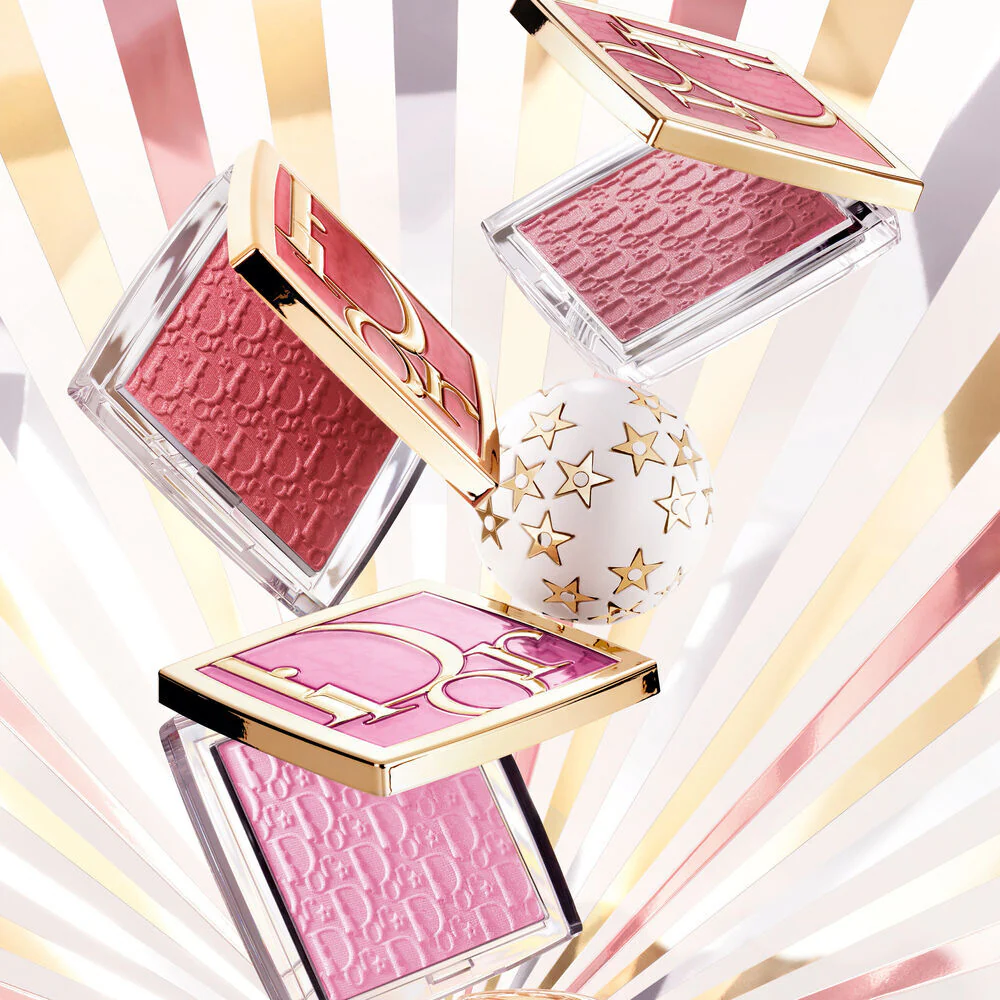 Lícenka Dior Backstage Rosy Glow – limitovaná edícia – kompaktná lícenka