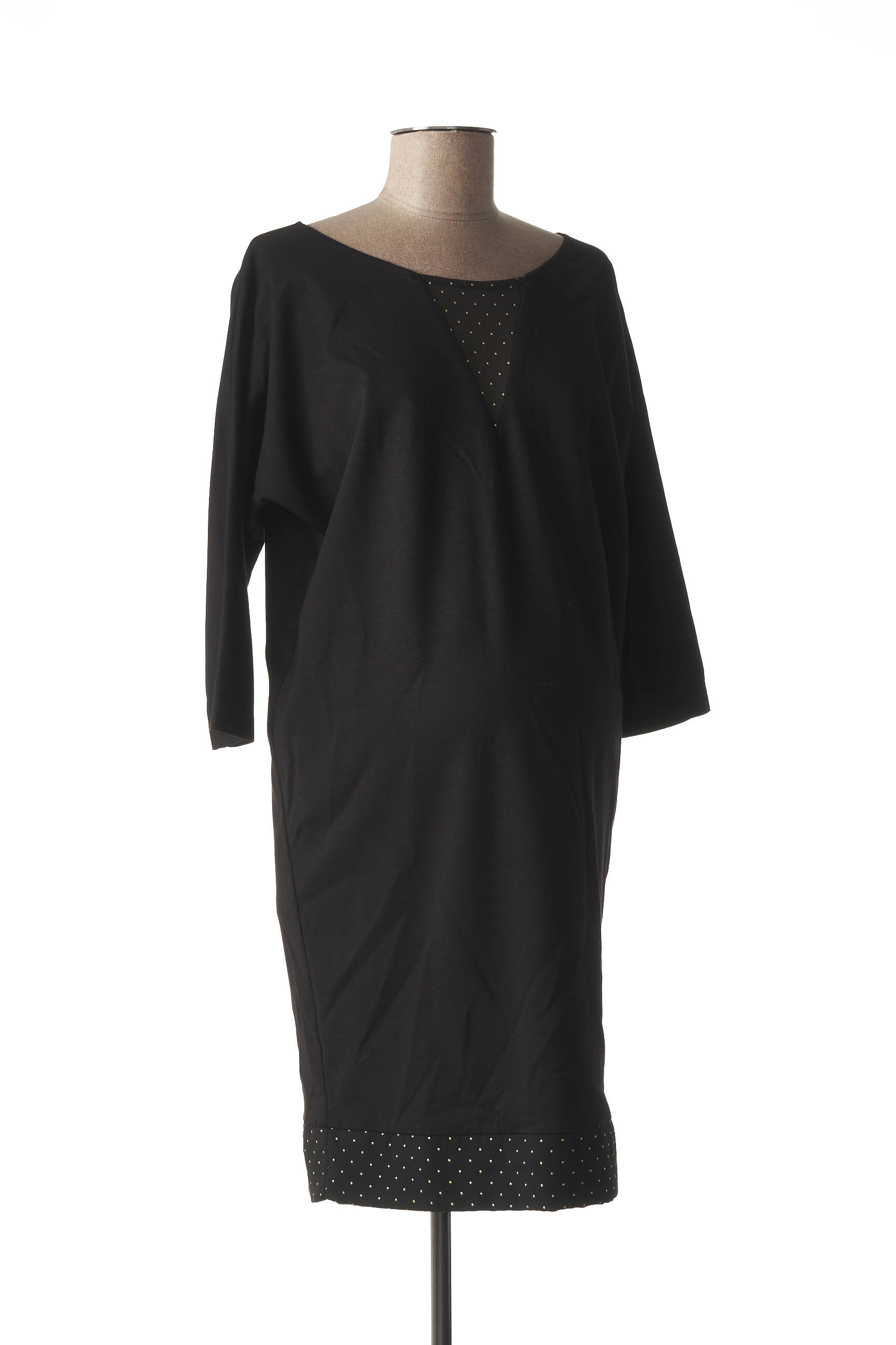 Pas De Deux Robes Maternite Femme couleur noir