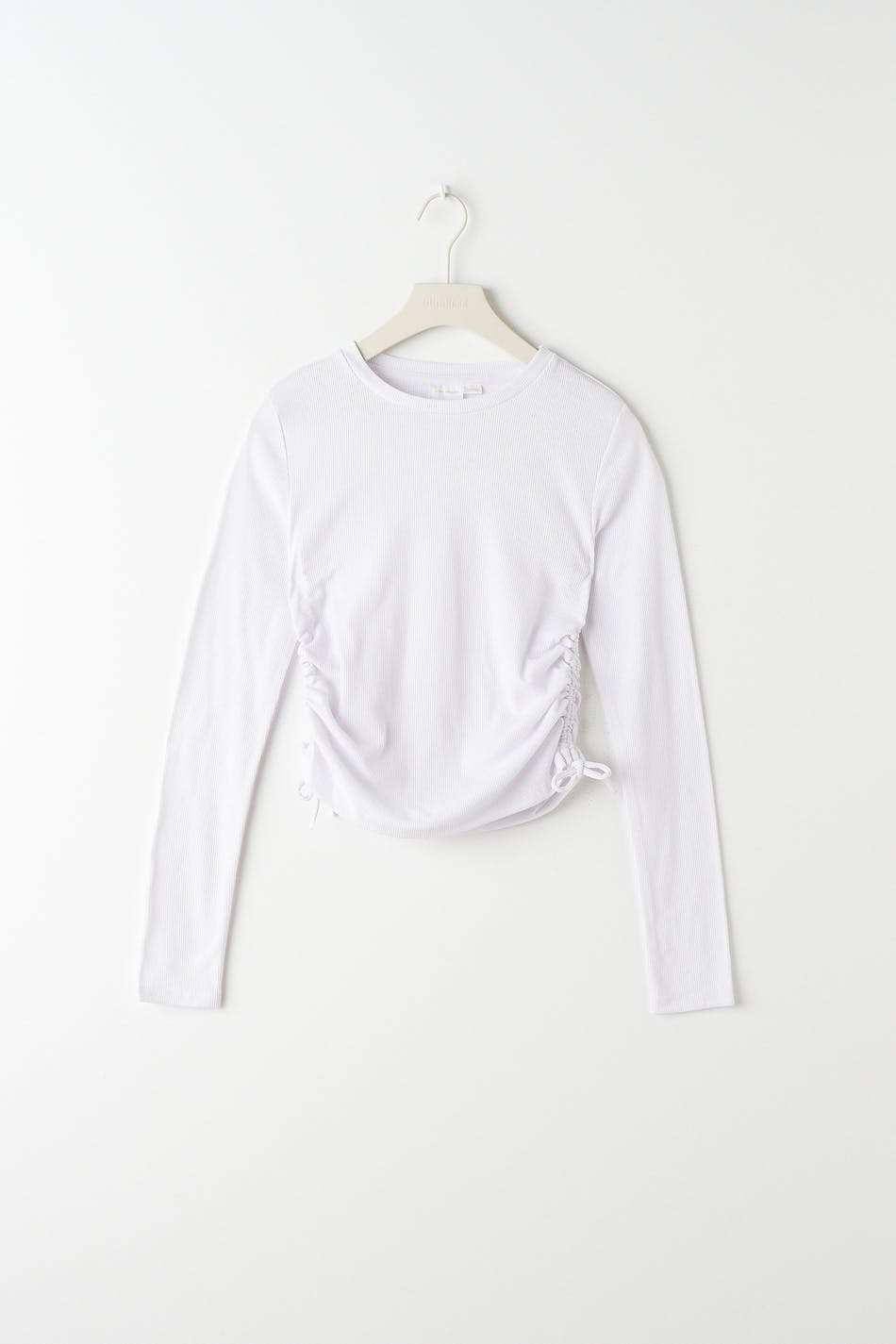 Y long sleeve drawstring top