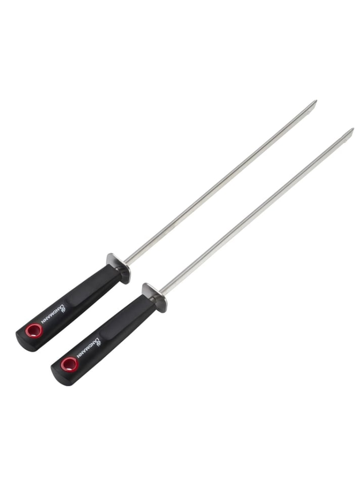 Landmann Grillspieß Quality - 40,5 cm - Edelstahl/schwarz - 2er-Set günstig kaufen onesize