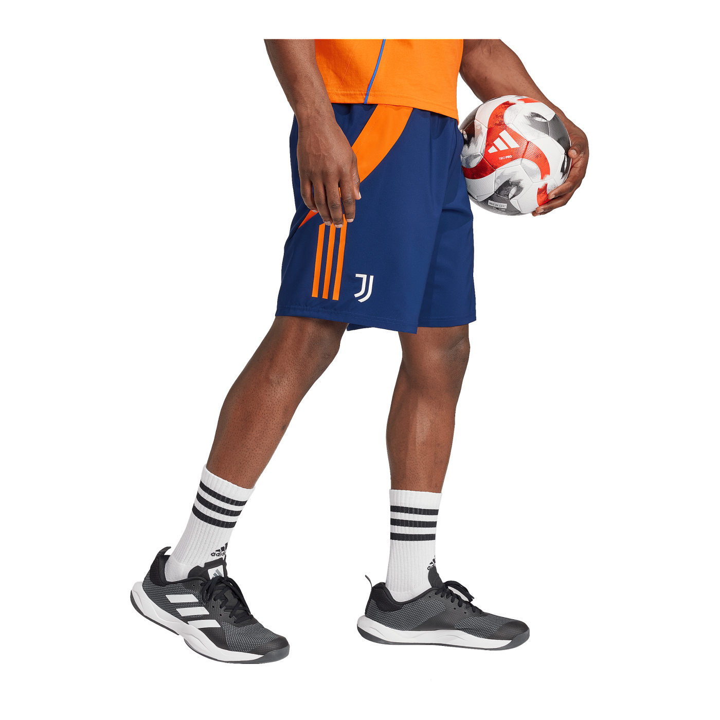 adidas Juventus Turin Downtime Short Blau