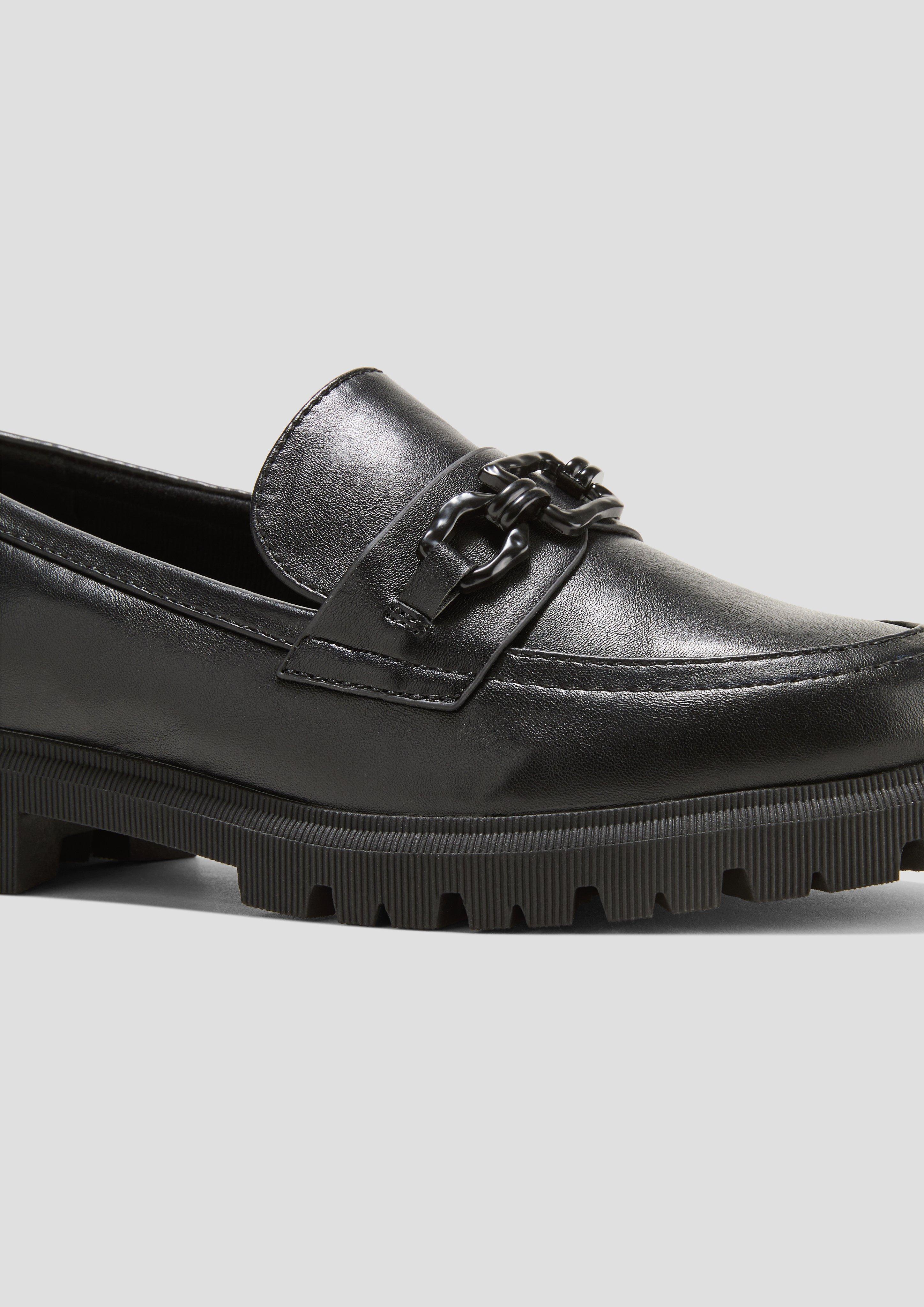 Modische Loafer in Leder-Optik  6008890-001
