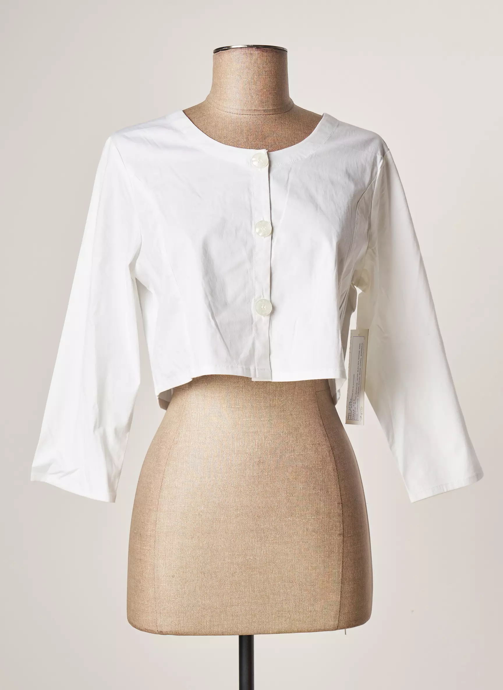 Agathe   Louise Vestecasual Femme couleur blanc
