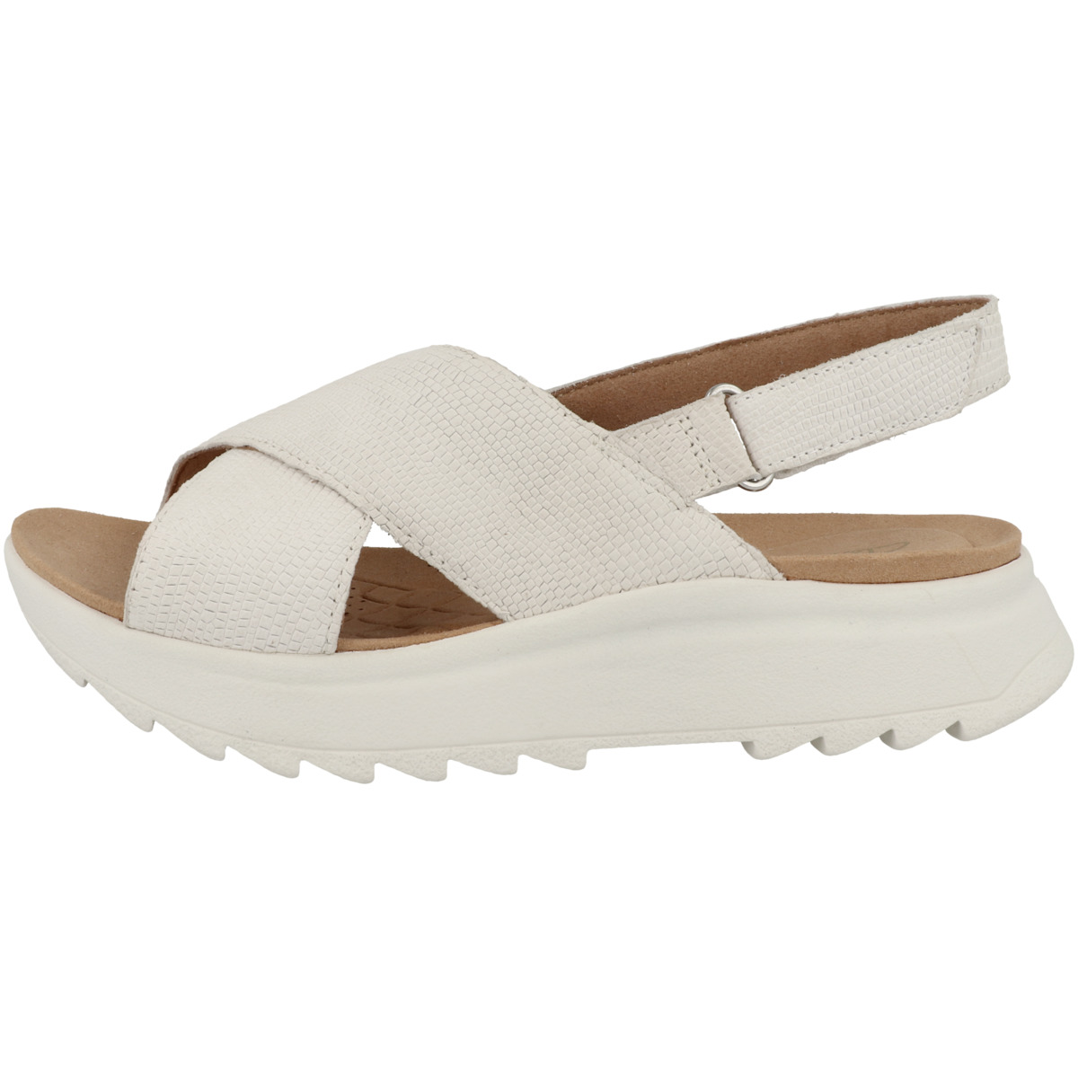 Clarks DashLite Wish Sandale weiss
