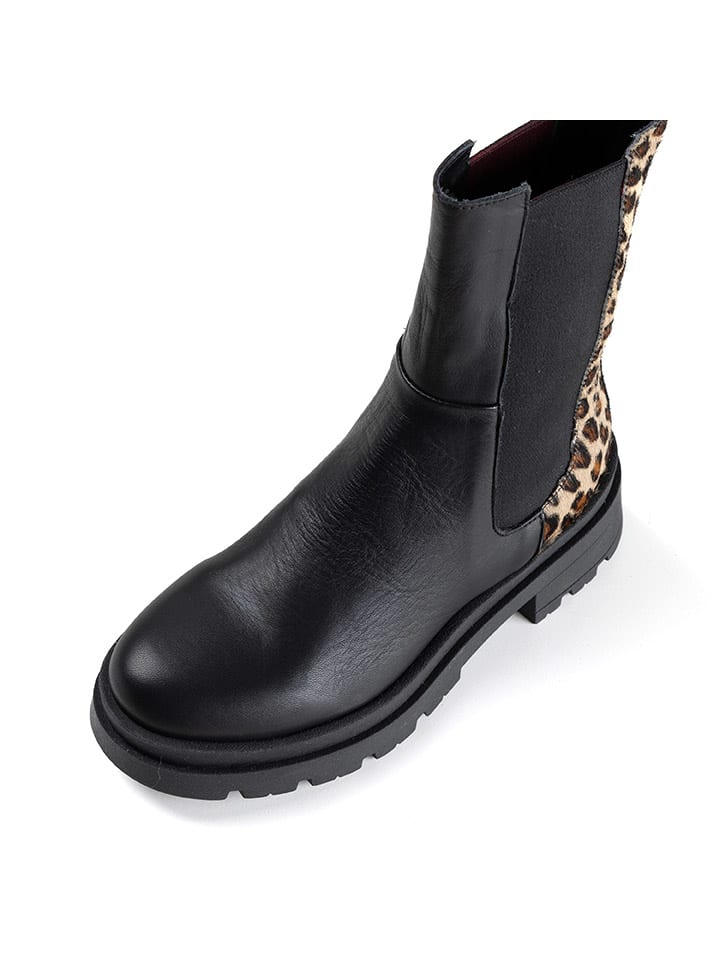 Anna Morellini Leder-Chelsea-Boots 