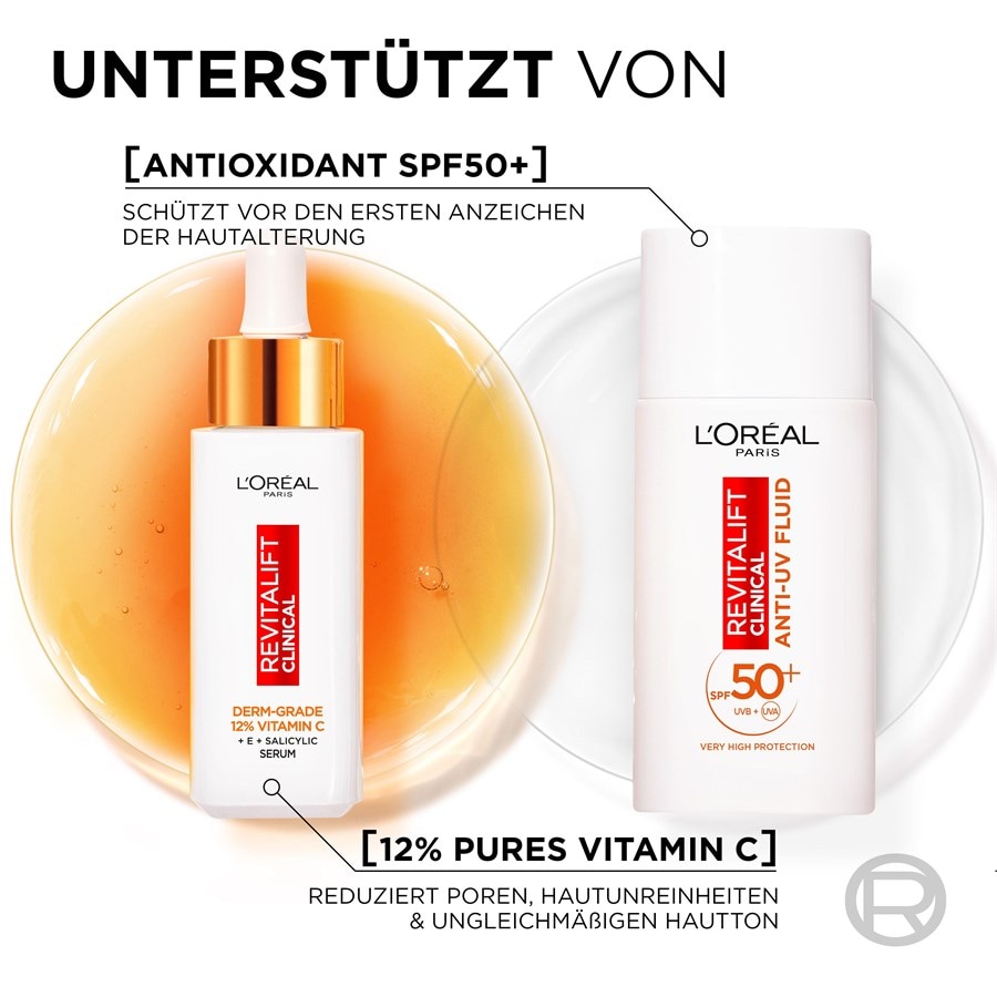 „L'Oréal Paris“ klinikinis vitamino C duetas
