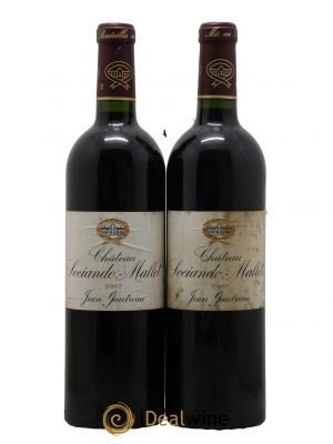 Château Sociando Mallet  2007 - Lot de 2 Bouteilles