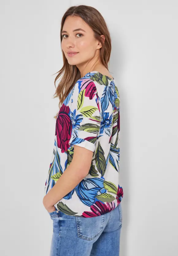 CECIL Bluse mit Blumenprint