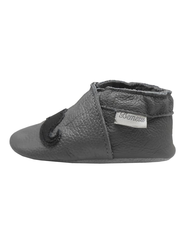 Yalion Leder-Krabbelschuhe 
