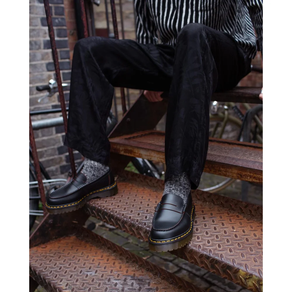 Dr. Martens Penton Bex Stitch Quilon Leather Loafers 27826001 / schwarz