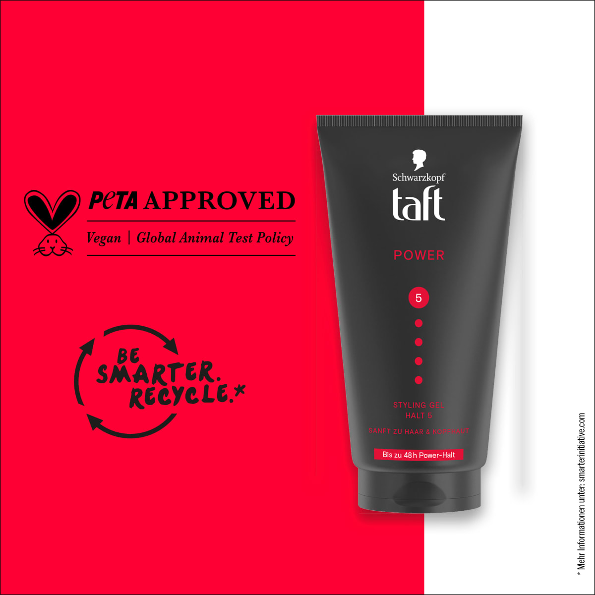 Haargel POWER Halt 5, 150 ml