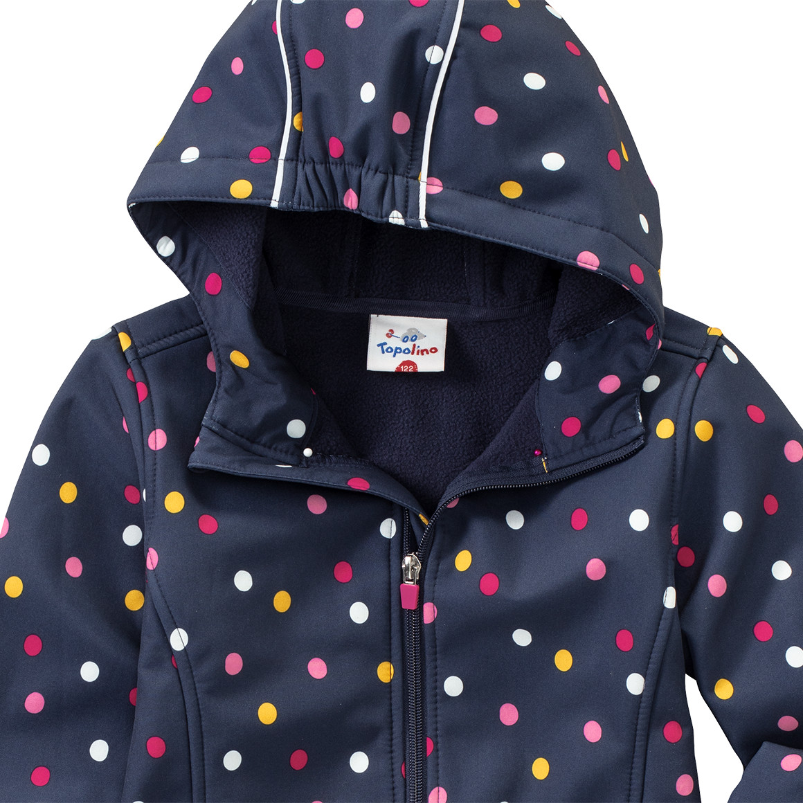 Mädchen Softshelljacke mit Fleecefutter