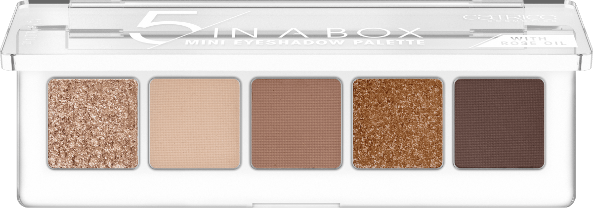 Lidschatten Palette 5 In a Box Mini 010 Golden Nude Look, 4 g