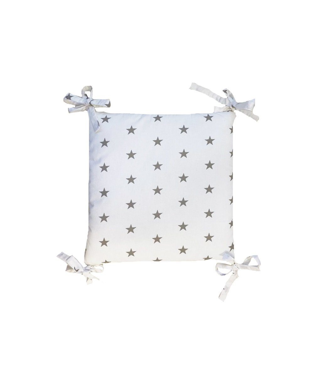 Bettumrandung Kantenschutz Bettnestchen Kissen-Nestchen Babybett 6 Stück Kissen Sterne Welt der Träume, (Set 6 Stück Kissen), Made in Europe