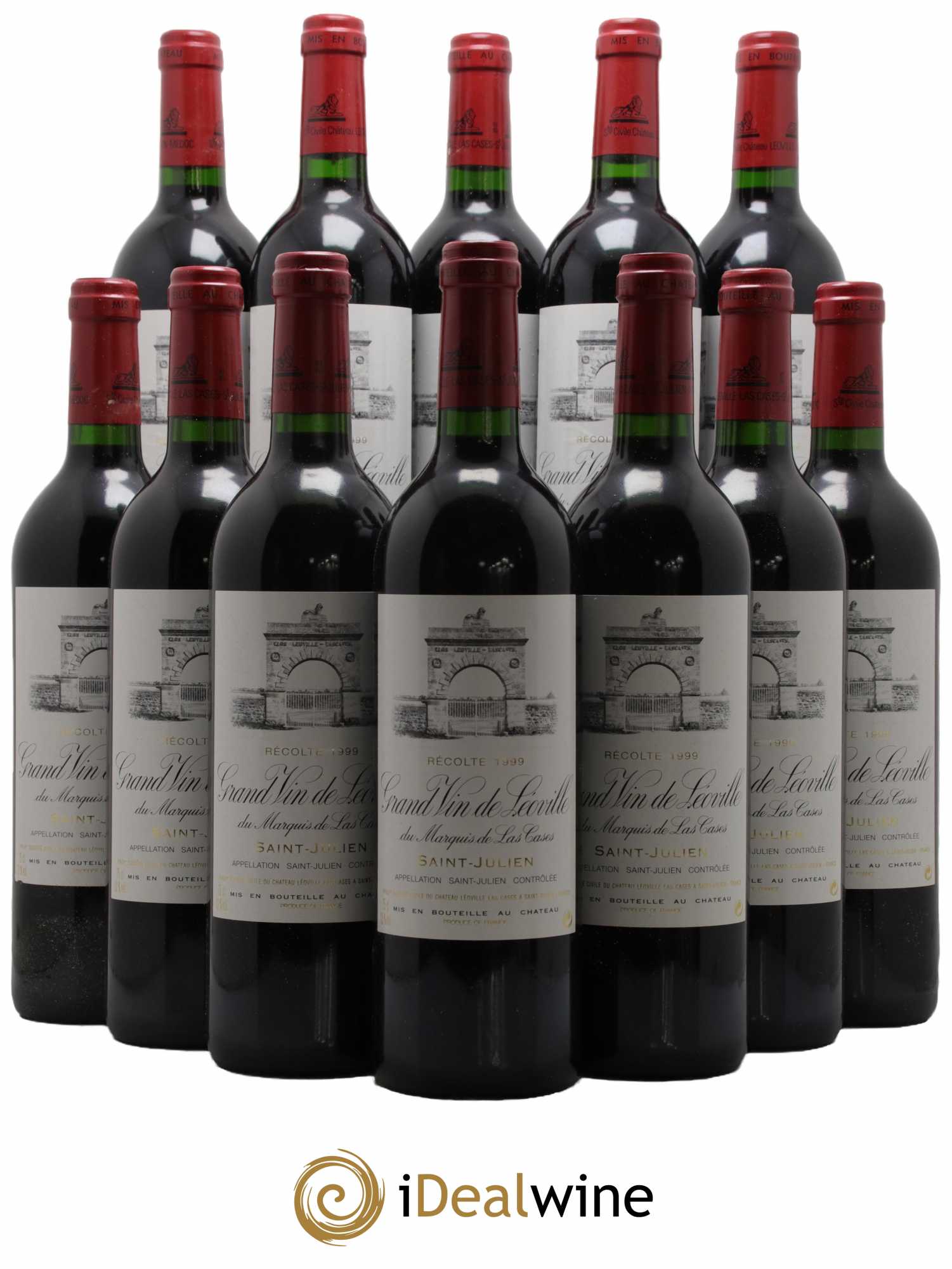 Château Léoville Las Cases 2ème Grand Cru Classé  1999 - Lot de 12 Bouteilles