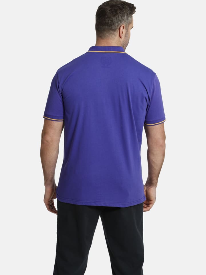 Charles Colby Poloshirt EARL FEN in lila günstig kaufen