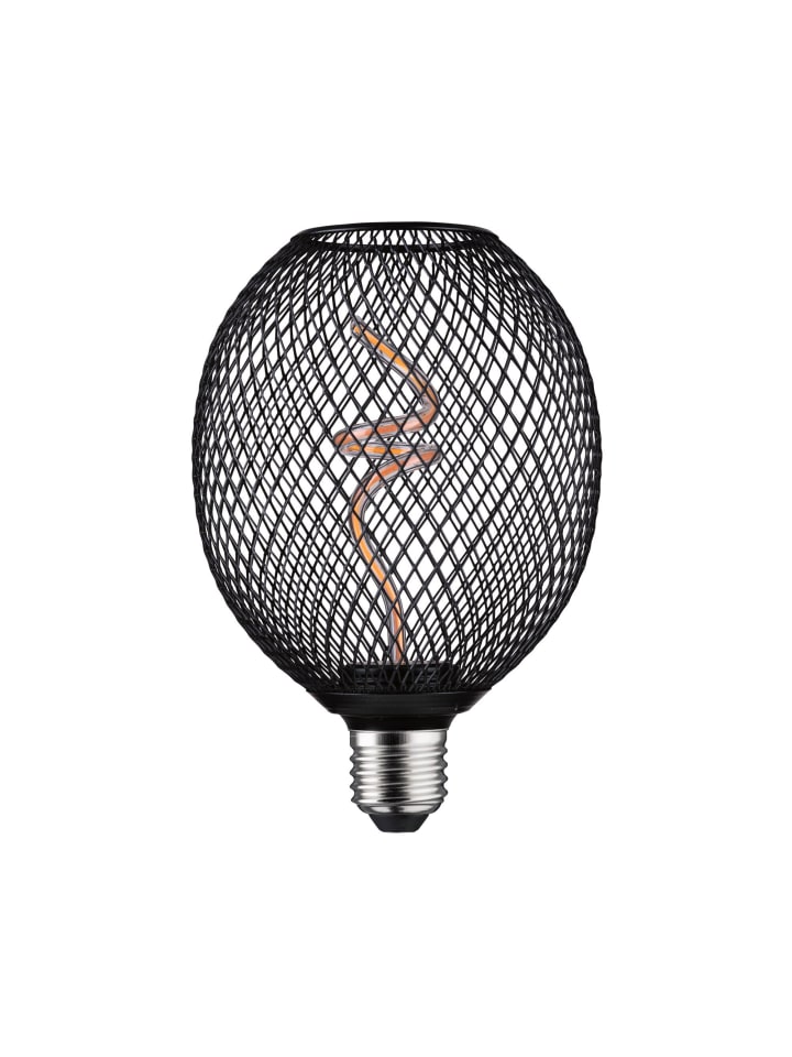 paulmann Metallic Glow Standard 230V LED Globe E27  160lm 4W 1800K dimmbar Schwarz günstig kaufen onesize