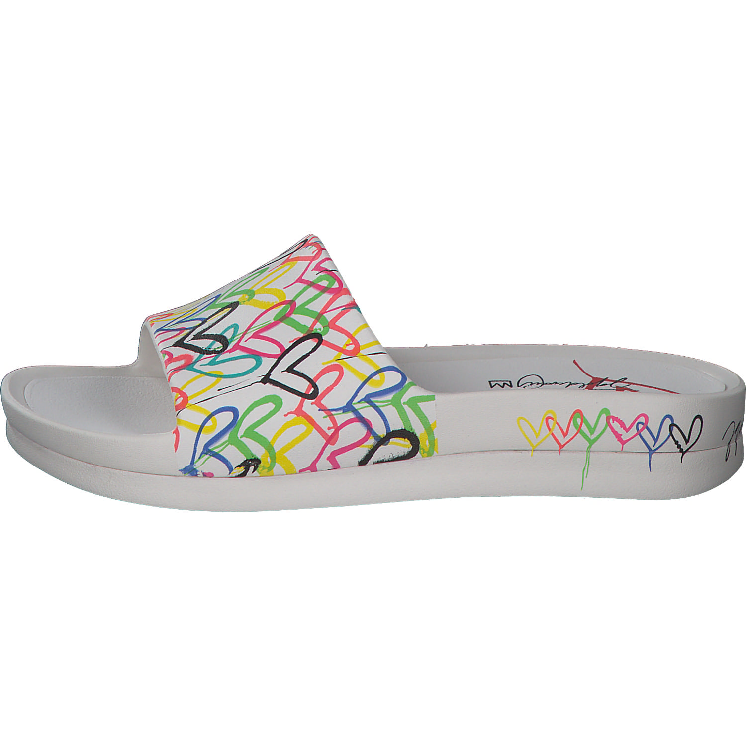 Skechers 111327, Badelatschen, Damen, Weiß