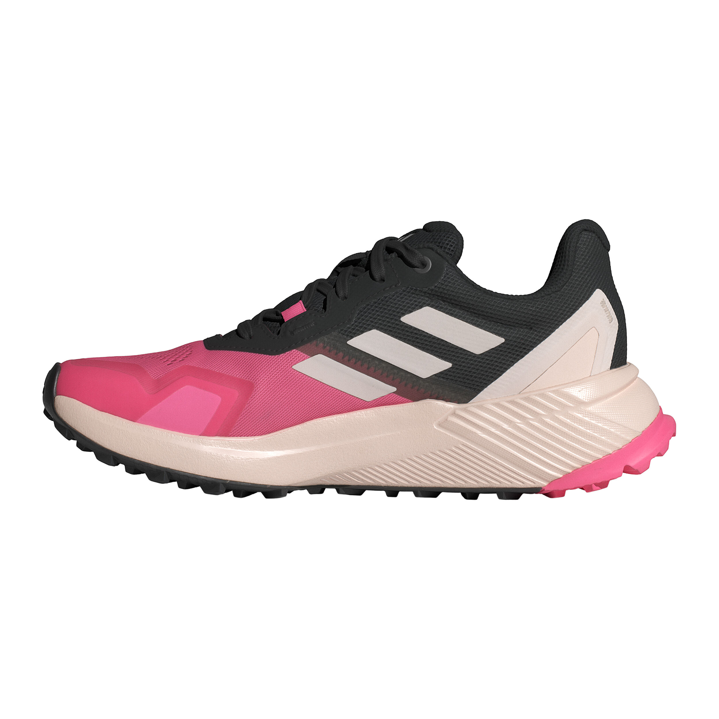 Terrex Soulstride RainReady Trailschuh Damen - Schwarz, Pink