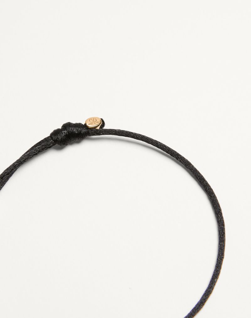 Valentino VLogo kenmerkende katoenen armband