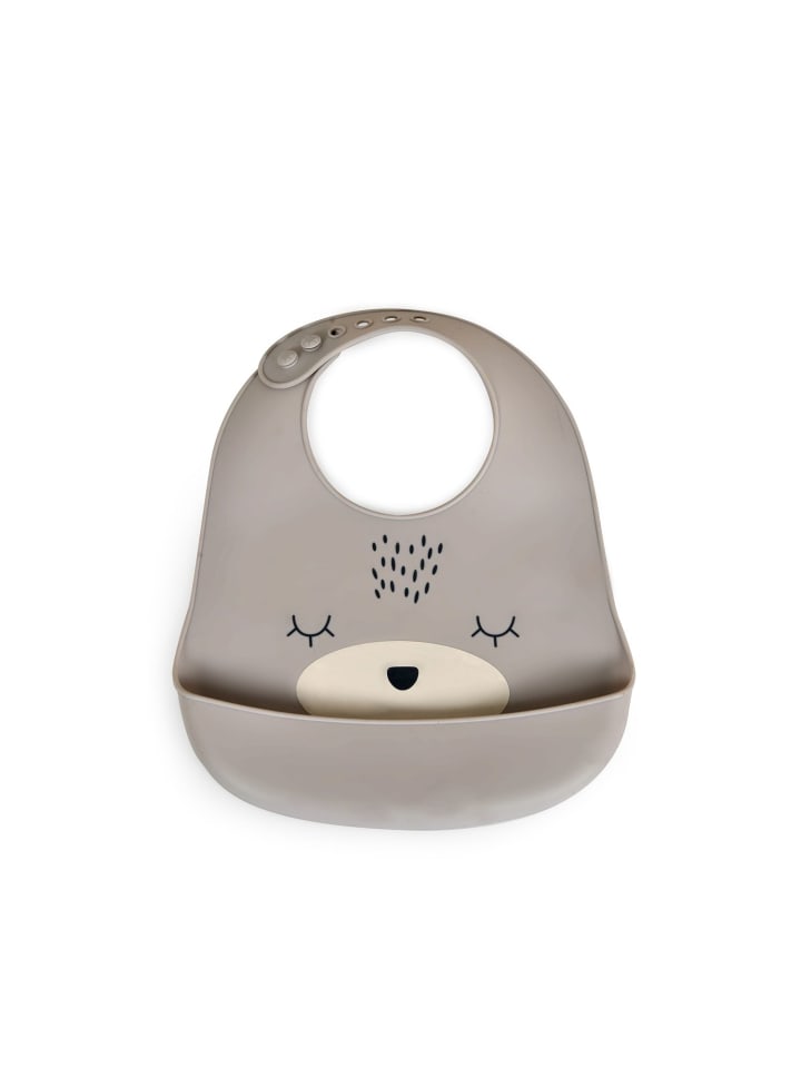 Cangaroo Babylatz Oscar Silikon in grau günstig kaufen onesize