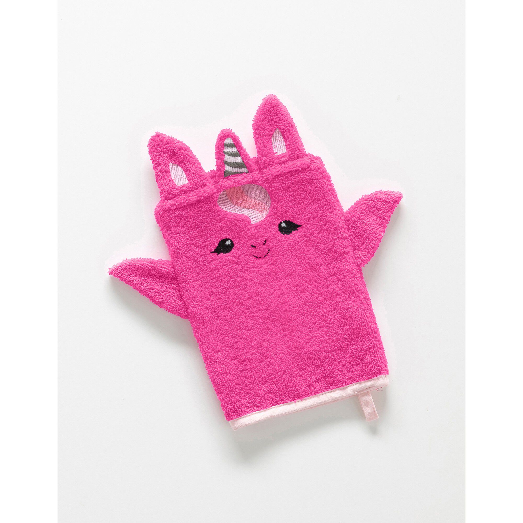 Collection éponge enfant brodée licorne personnalisable coton