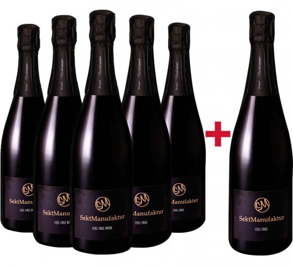 5+1 Paket Alkoholfreier Sekt - SM Sektmanufaktur