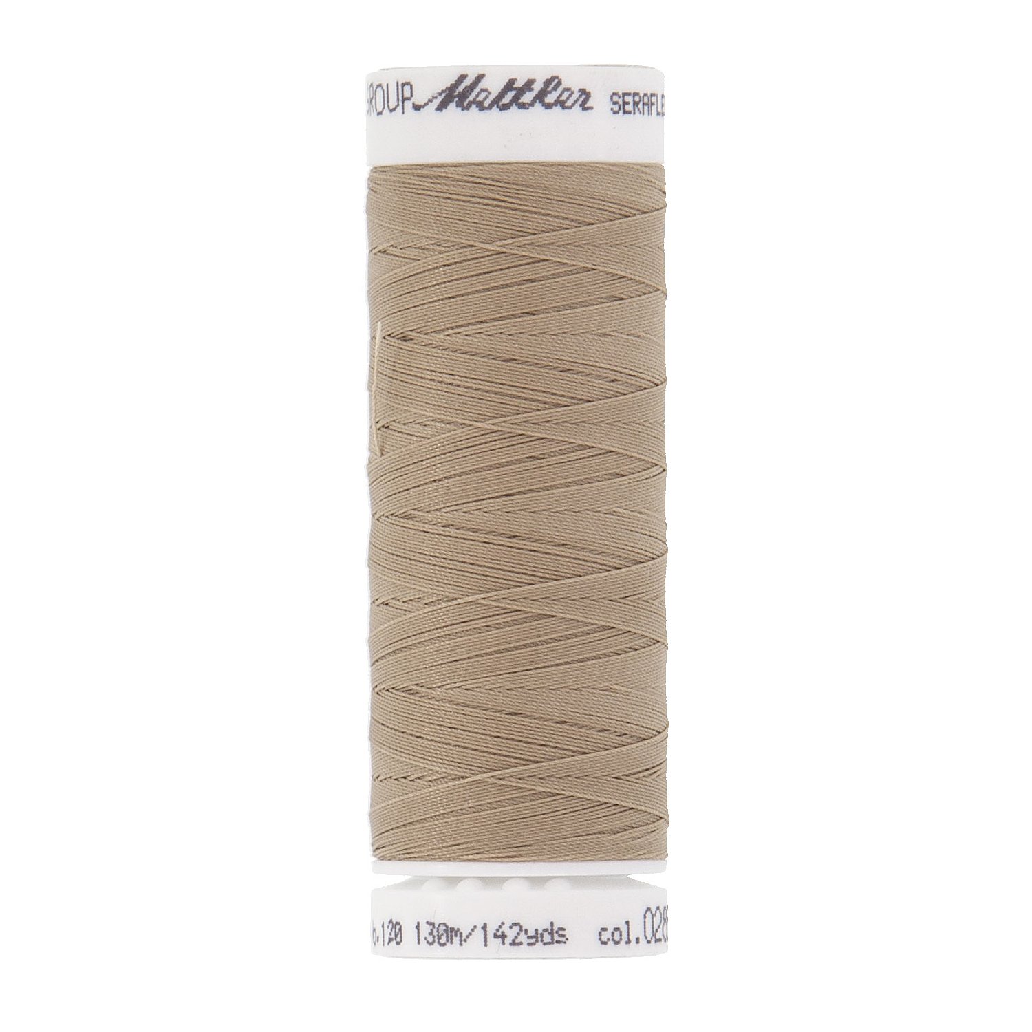 Mettler Seraflex, Stärke: 120, 130 m-Spule, beige