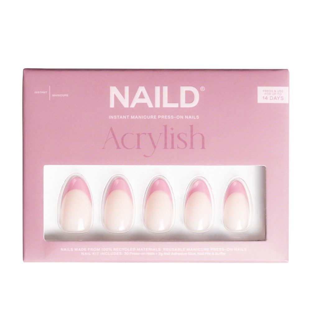 French Pink Acrylish (Almond)
