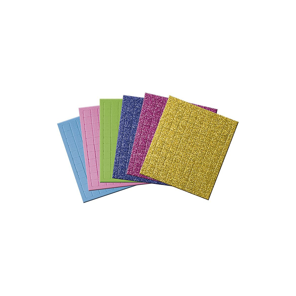 Kreativ-Set Aufkleber-Karten Ponys und Einhörner