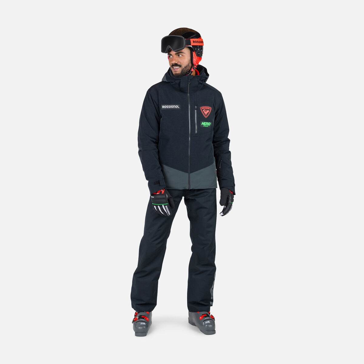 Herrenskijacke Hero Blackside