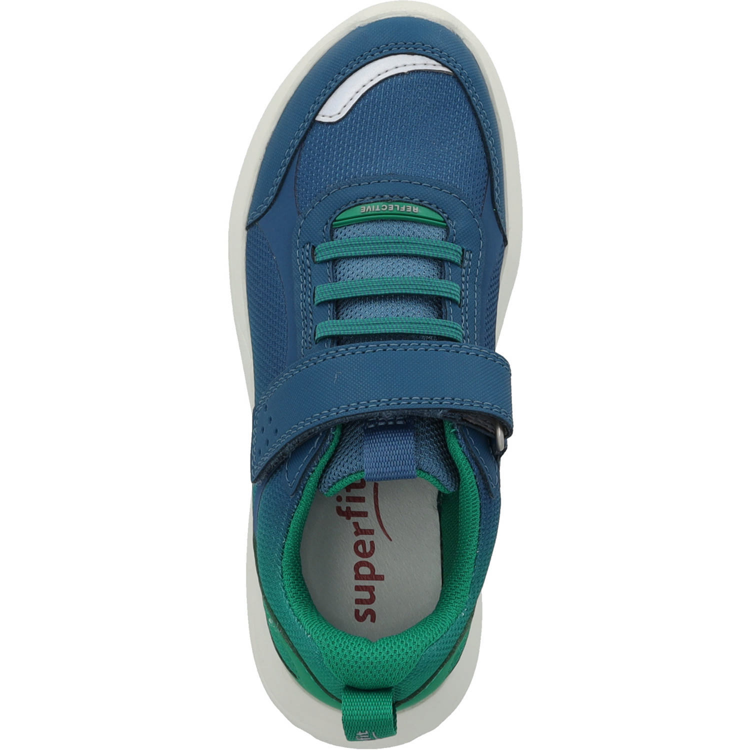 Superfit RUSH 00211 M, Slipper (Kinder), Kinder, Blau