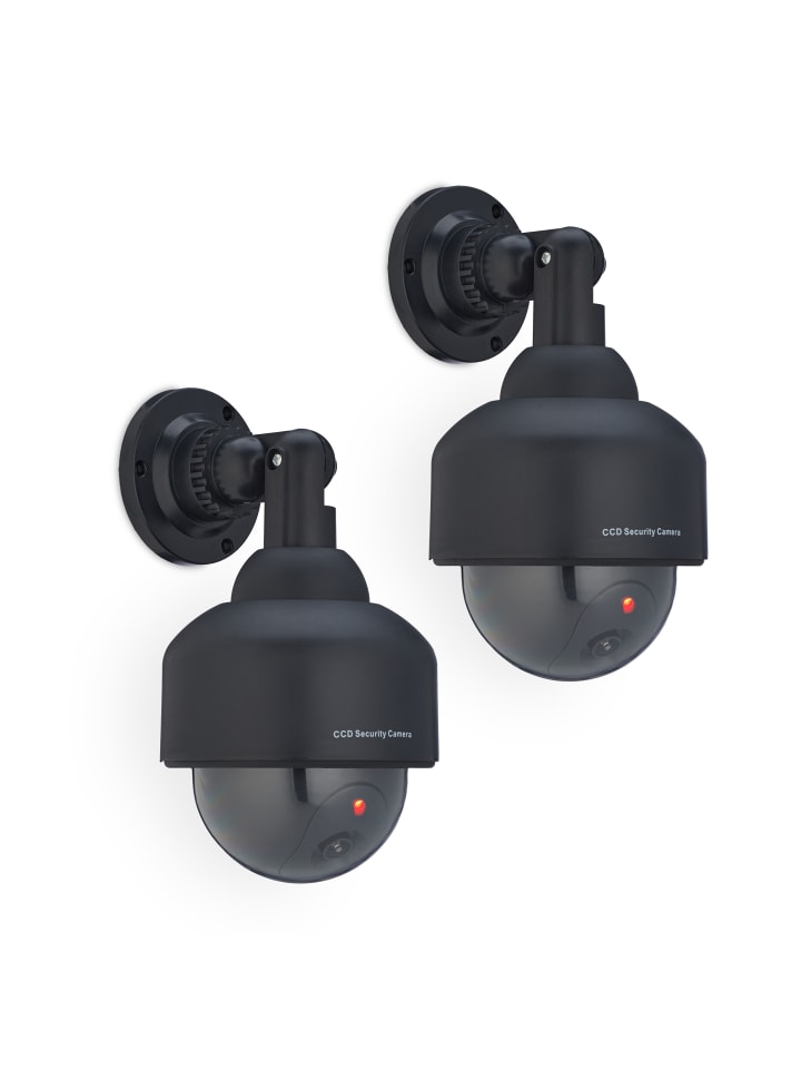 relaxdays 2 x Kamera Dummy in Schwarz günstig kaufen onesize