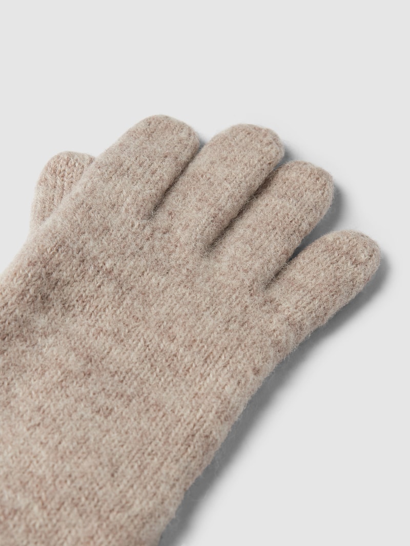 Handschuhe aus Schurwolle Modell 'WALK' in beige
