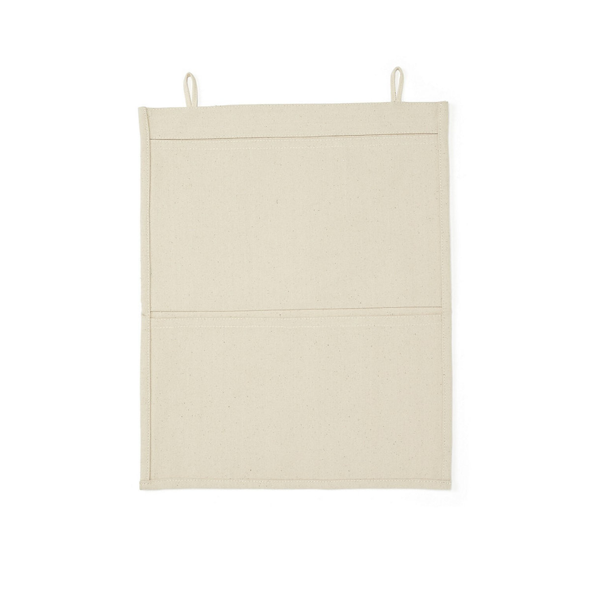 Wandtaschen aus Stoff, hellbeige Wanddeko