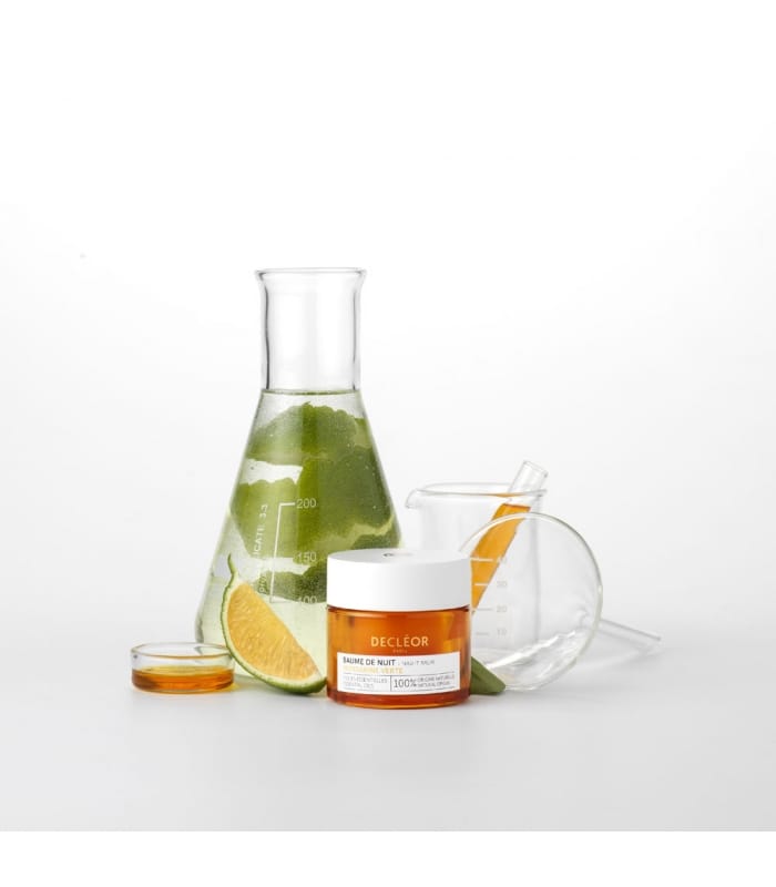 DECLÉOR-MANDARINE VERTE BAUME DE NUIT-Crème de Nuit Anti-rides Éclat