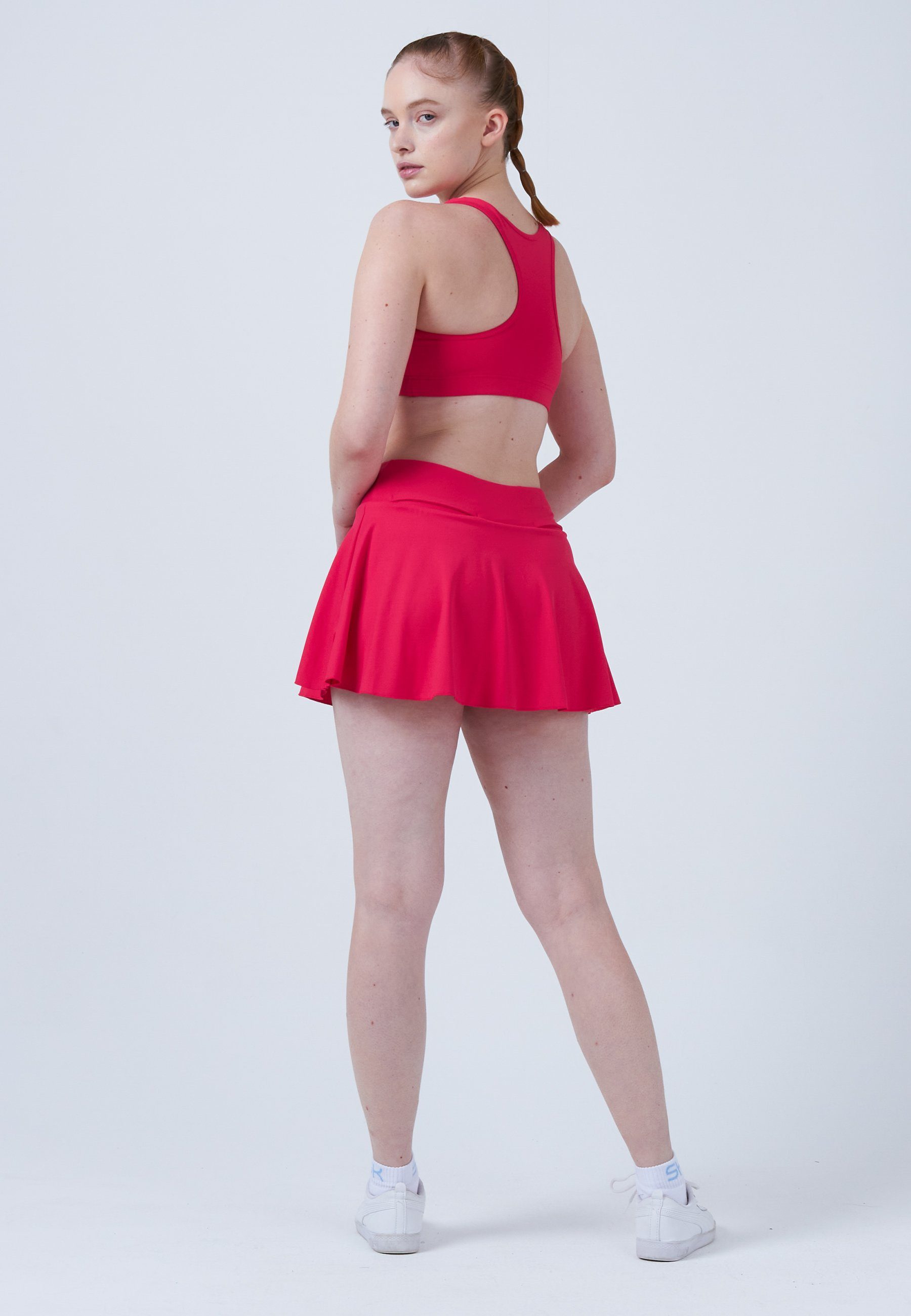 SPORTKIND Tennisrock Advantage Tennis Skort Mädchen & Damen pink