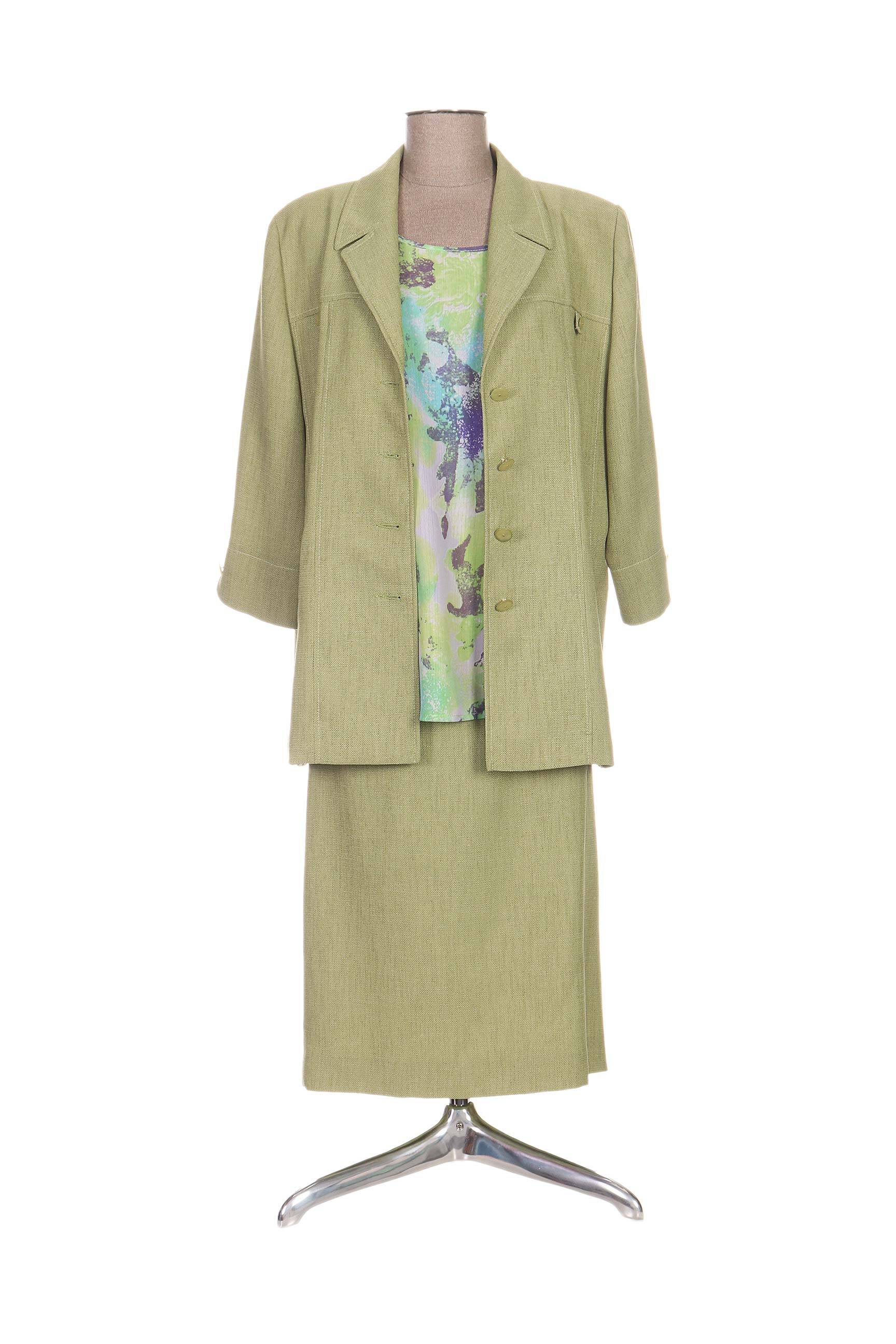 Nonet Jupe Veste Femme couleur vert