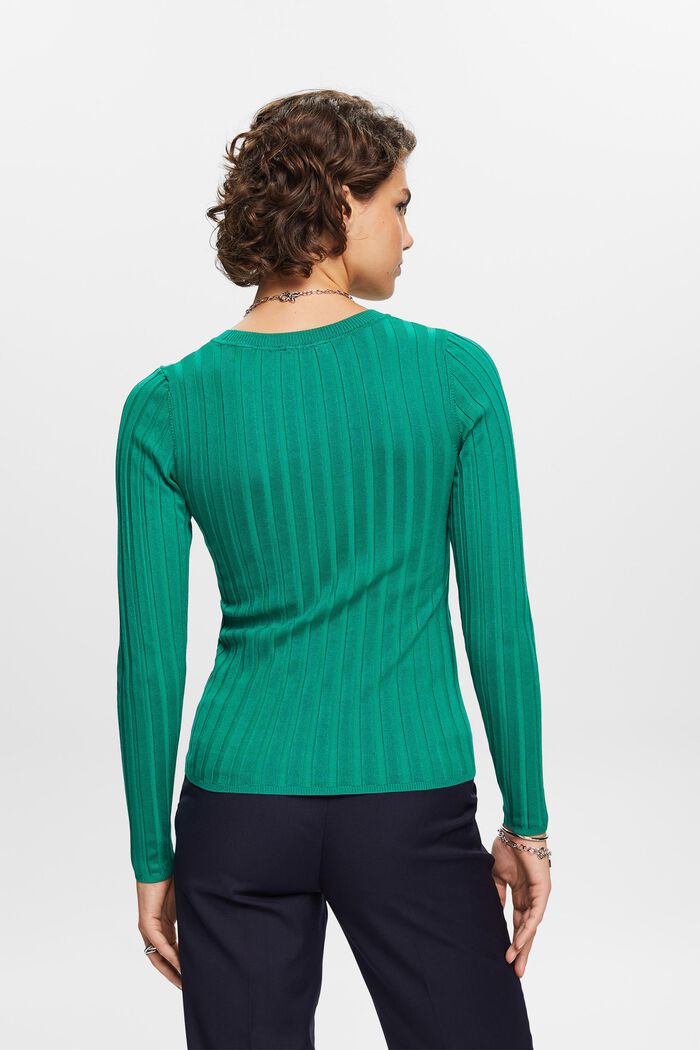 Sweatshirt aus Rippstrick