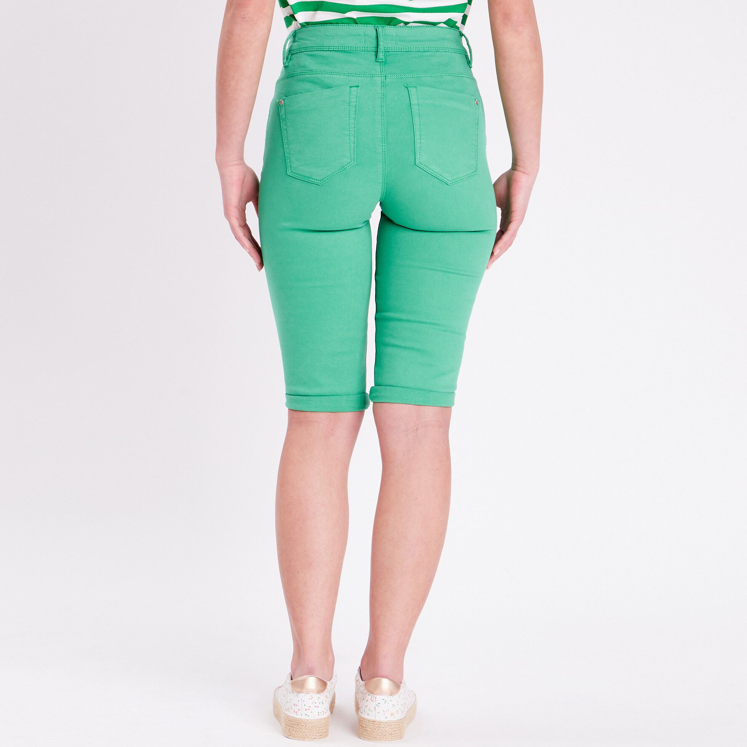 Pantacourt vert femme | Cache Cache